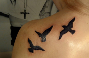 Black Bird Tattoos – Designs and Ideas