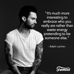 Style Quote by Adam Levine
