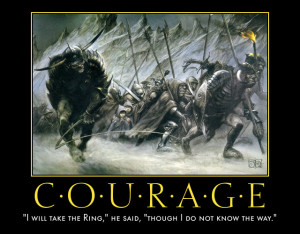 Motivational Posters Courage