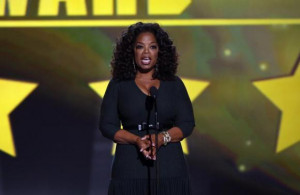 Oprah Winfrey presents the Joel Siegel award at the 19th annual ...
