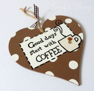Large Hanging Heart Funny Quote Sign Good by FancifulThingsEtsy, £6 ...