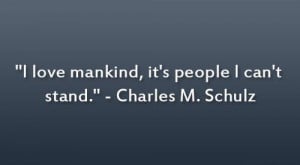 Charles M. Schulz Quote
