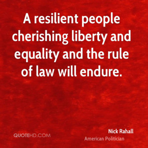 Nick Rahall Equality Quotes