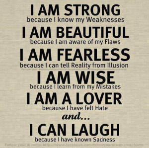 my mistakes i am a lover because i have felt hate and i can laugh ...