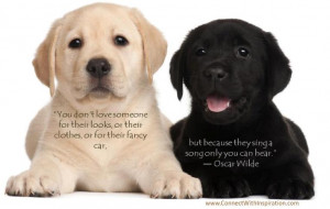 Unconditional Love, Oscar Wilde, You Do Not Love Somebody For Their ...