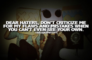 Haters Going To Hate