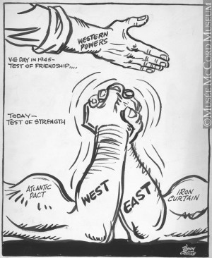 Cold War Cartoons Arms Race I found a few good cartoons,