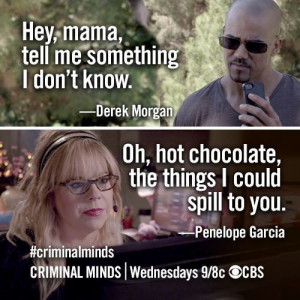 Criminal Minds Garcia and Morgan
