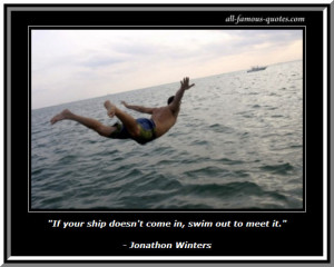 Your Ship Doesn Swim...