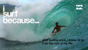 surf because