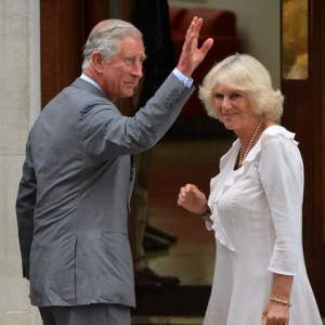 Prince Charles and wife Camilla Duchess of Cornwall arrive at St Mary ...