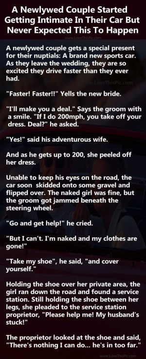 Newlywed Couple Start Getting Intimate In Their Car But Never Expected ...