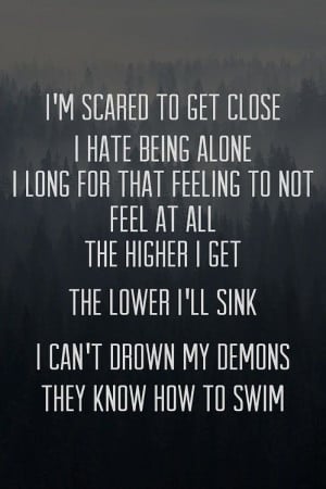 bring me the horizon can you feel my heart quotes