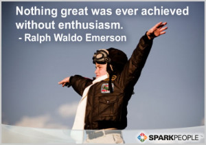 Motivational Quote - Nothing great was ever achieved without ...