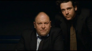 ... new shot (@1:25) of Jamie with his fellow police officer (mark addy
