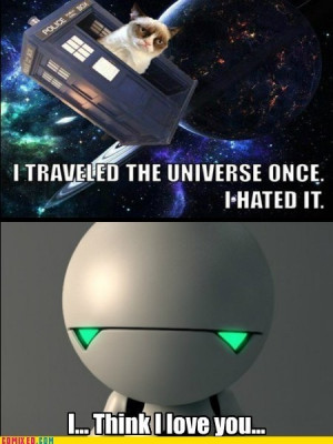 Marvin the Paranoid Android Quotes