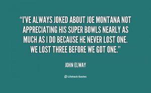 Joe Montana Quotes