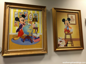 John Hench Mickey Mouse Paintings
