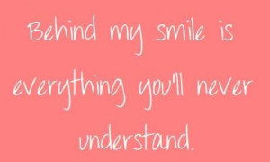 Behind My Smile Quotes Tumblr Images Wallpapers Pics Pictures Facebook ...