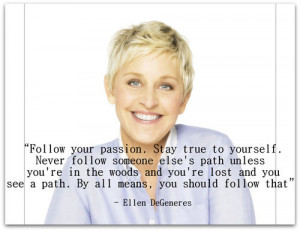 Ellen DeGeneres..