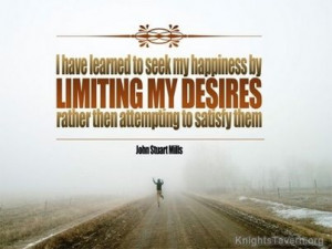 ... John Stuart Mill inspirational quote desktop wallpaper (click to