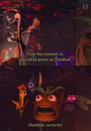 Finding Nemo- movie quote