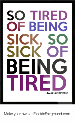 Falling in Reverse Song Quotes