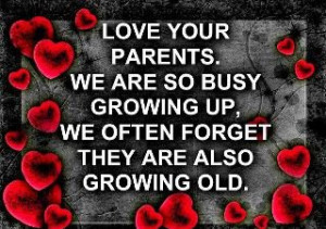 Love Your Parents quote