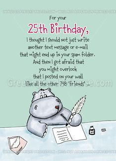 Funny 25th Birthday Pictures For Women 25th birthday - humorous