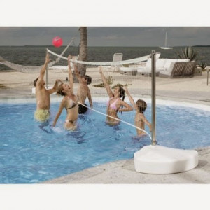 pool volleyball net: volleyball net for swimming pool