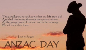 Happy Anzac Day Sayings Quotes Pictures 2015