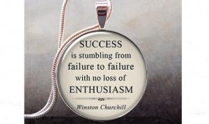 quote pendant on Success, funny quote humorous inspirational jewelry ...