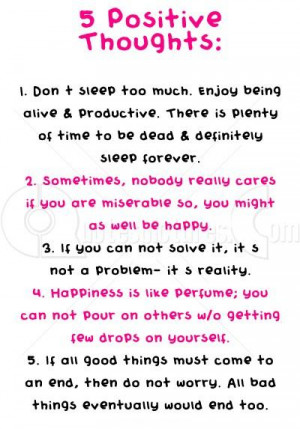positive thoughts for life, inspirational quotes and messages ...