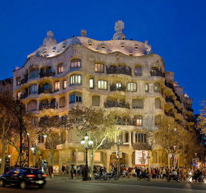 Antonio Gaudi - Casa Mila, Catalonia, Spain, 1905-07