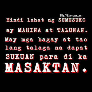 Tagalog Quotes About Heartbreak