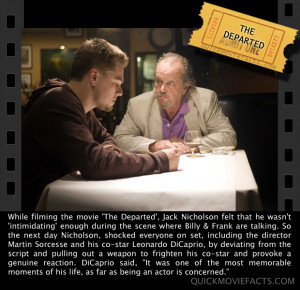 Quick Movie Facts- The departed