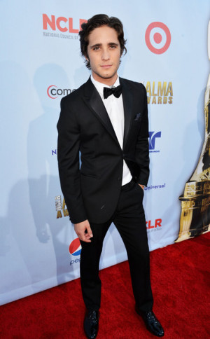 Diego Boneta Actor Diego Boneta arrives at the 2012 NCLR ALMA Awards ...