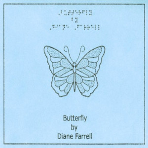 butterfly a poem book this poem in both braille and text is ...