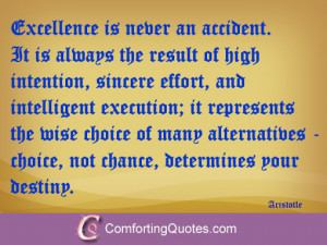 Aristotle Quote About Excellence