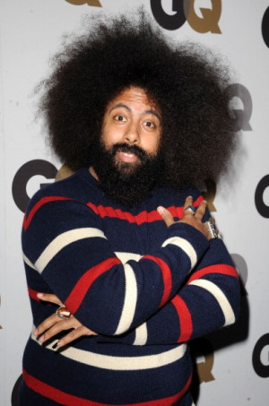 Reggie Watts: Afro Homag, Famous Fros, Reggie Watts, Red Afro
