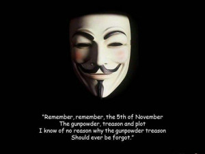 Remember, Remember The 5th of November