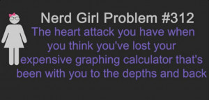 Nerd Girl Problems #312