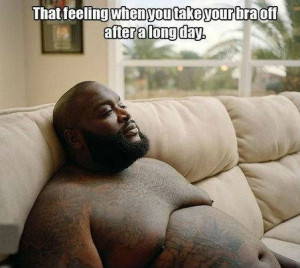 Girls know the feeling – That feeling when you take your bra off ...