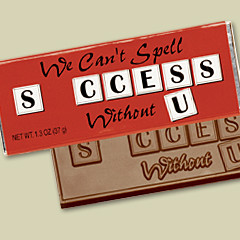 We Can't Spell Success Without U Recognition Bar