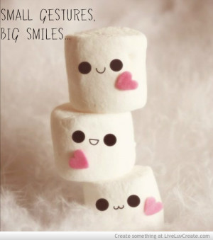 cute, girls, quote, quotes, small gestures big smiles