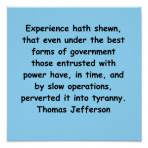 Thomas Jefferson Quote Posters & Prints