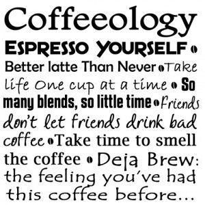 10 cute COFFEE quotes
