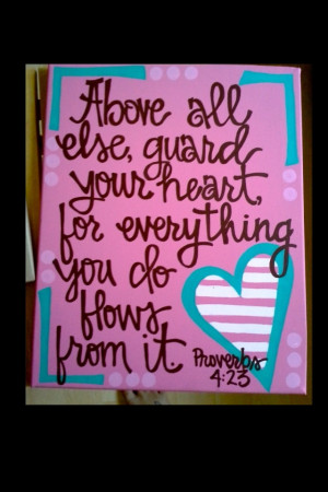 Guard your heart!