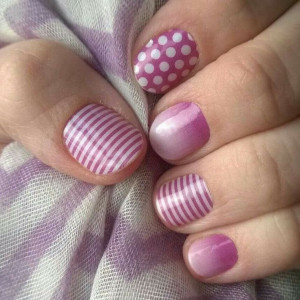 Jamberry Nails- I love these!! What a great combination! #jamberry # ...