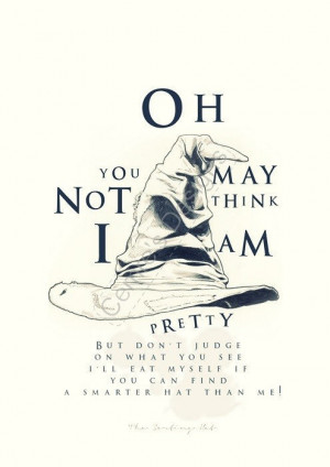 Harry Potter Sorting Hat Song